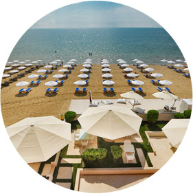 Hotel Dune, Sunny Beach, Private Beach